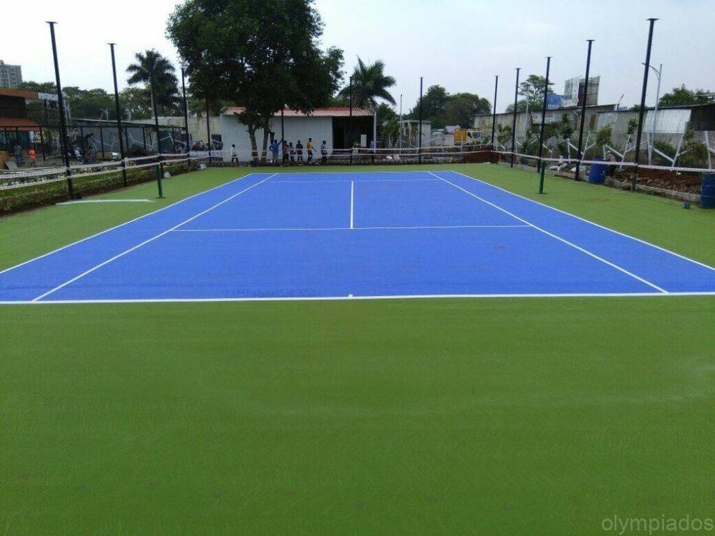 tennis court flooring