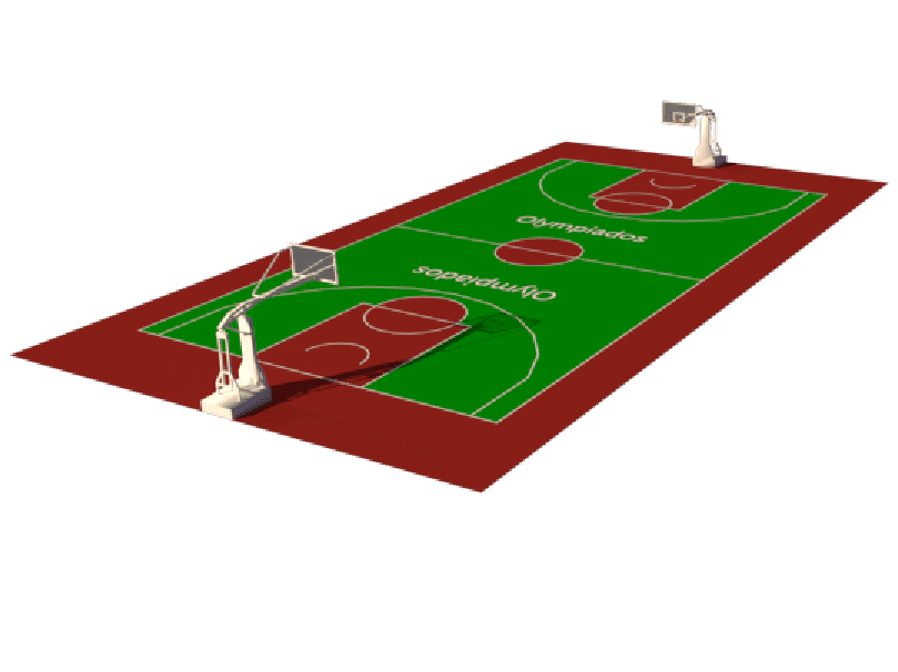 Basketball ground graphics