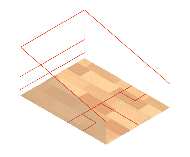 Squash Court 3d graphic