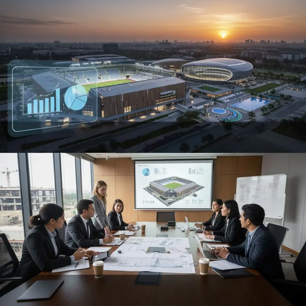 Financial feasibility analysis for sports infrastructure projects