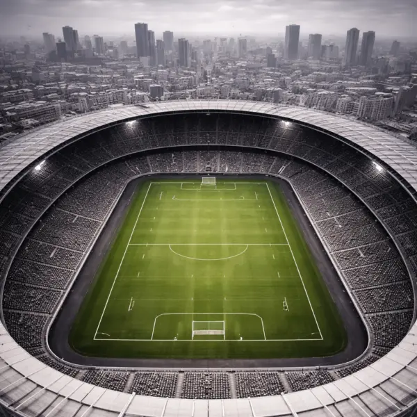 Football stadium design and sports infrastructure development layout